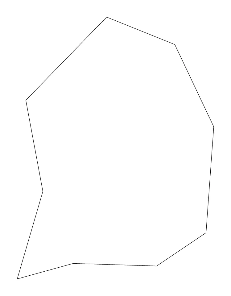 Florida outline map preview