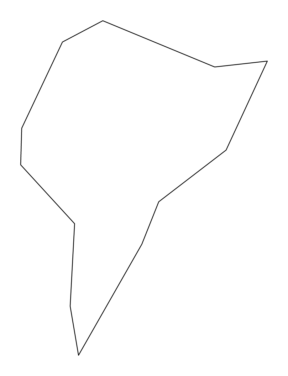 Mapa de contorno de Juncos, Puerto Rico.