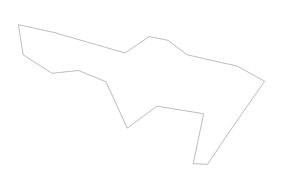 Mapa de Loíza, Puerto Rico de tipo contorno para América del Norte, con contorno con límites limpios.