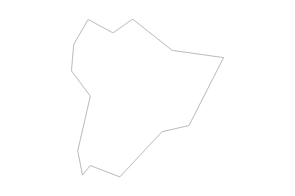Carte de Luquillo, Puerto Rico de type contour pour Amérique du Nord, montrant contour avec des limites nettes.