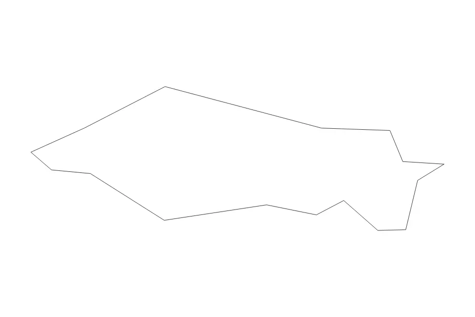 Mapa de Maricao, Puerto Rico de tipo contorno para América del Norte, con contorno con límites limpios.