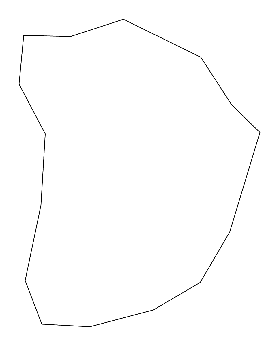 Mapa de contorno de Morovis, Puerto Rico.