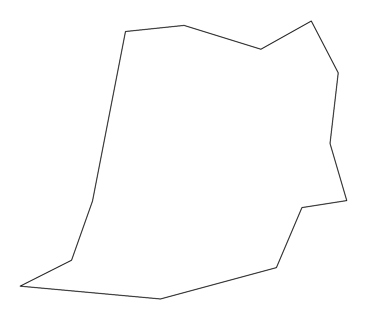 Mapa de contorno de Naranjito, Puerto Rico con ríos.