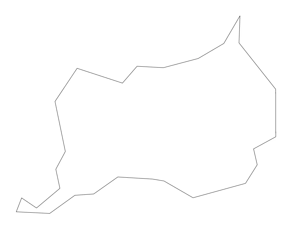 Orocovis outline map preview