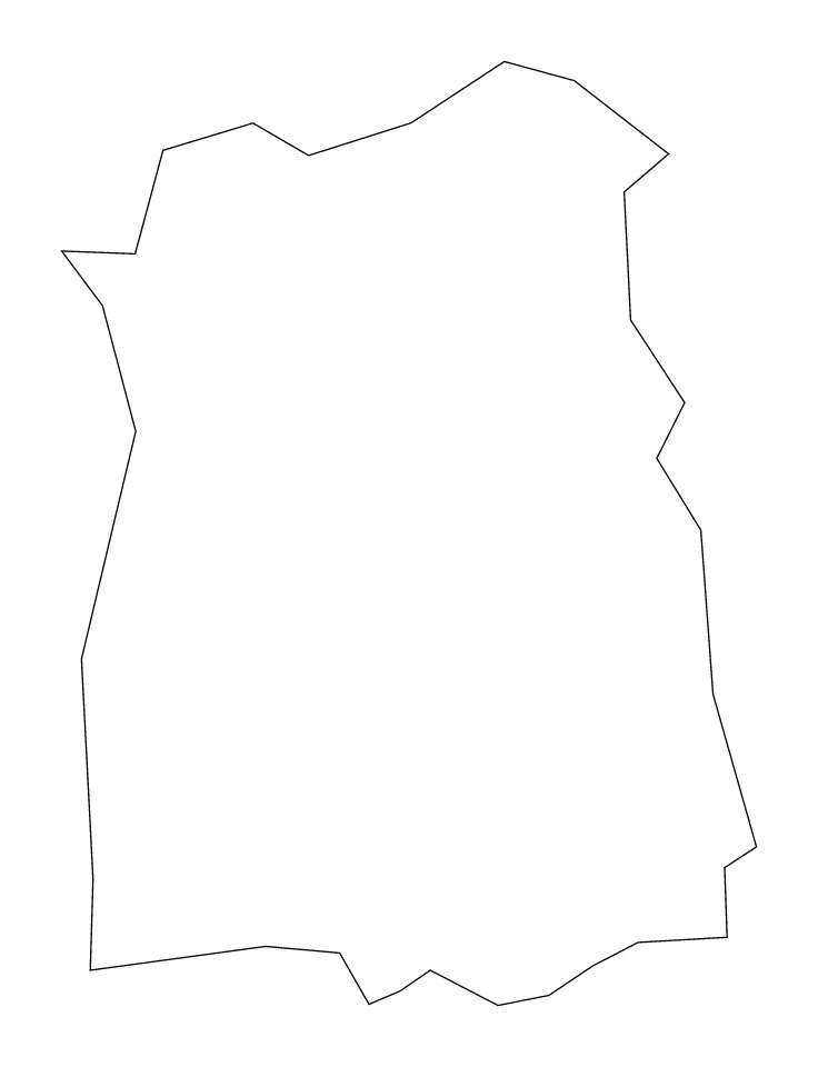Ponce outline map preview