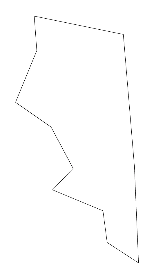 Quebradillas outline map preview