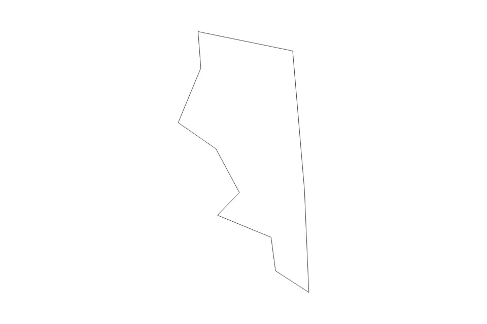 Carte de Quebradillas, Puerto Rico de type contour pour Amérique du Nord, montrant contour avec des limites nettes.