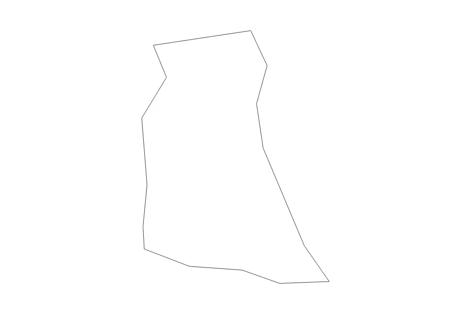Sabana Grande outline map preview