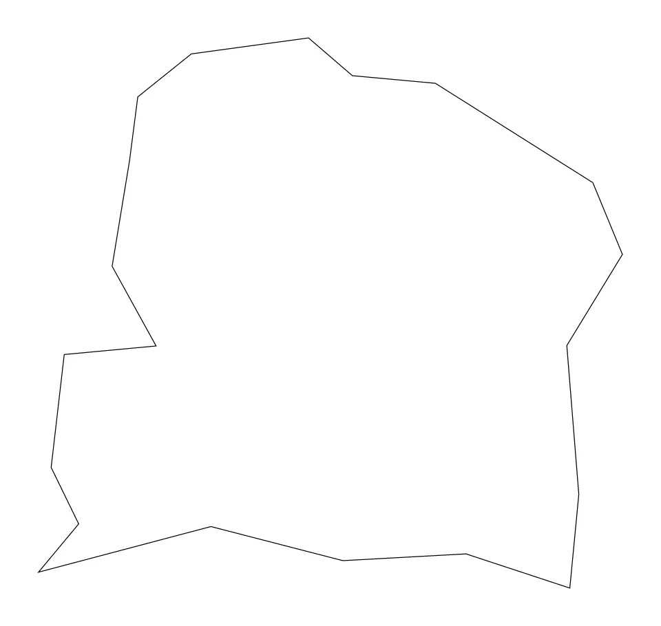 San Germán outline map preview