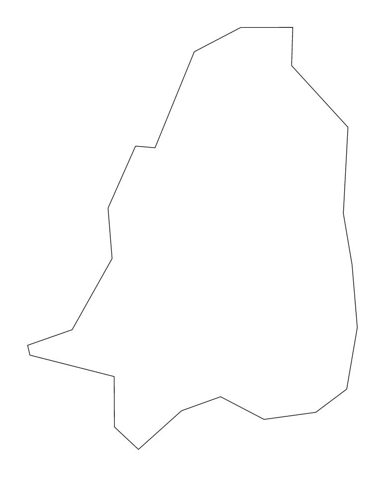 San Lorenzo outline map preview