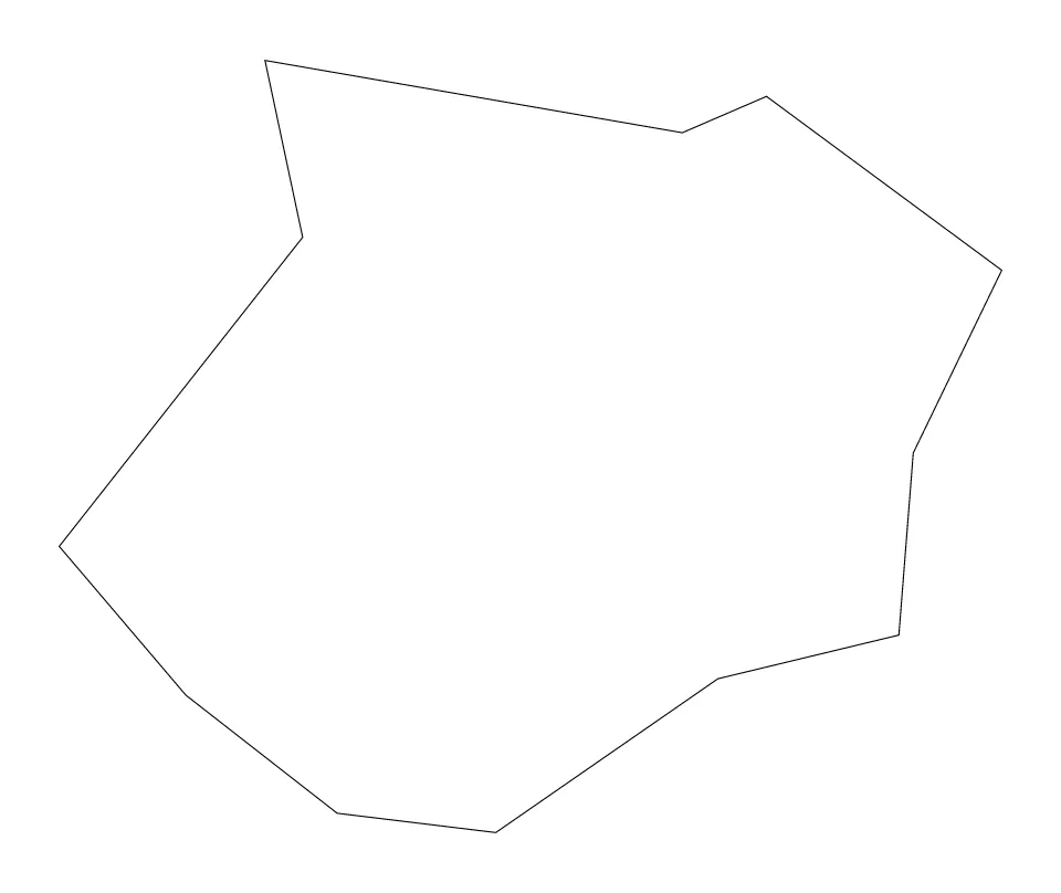 Santa Isabel outline map preview