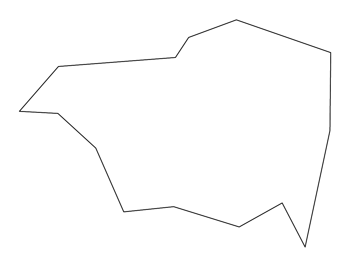 Mapa de contorno de Toa Alta, Puerto Rico con ríos.