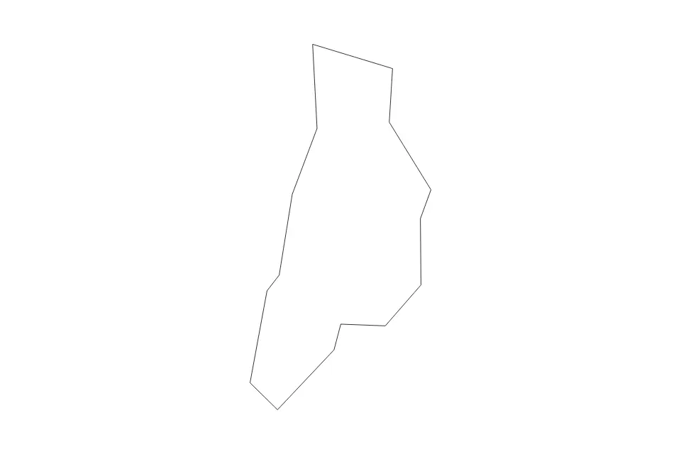 Aperçu de la carte de contour de Vega Alta