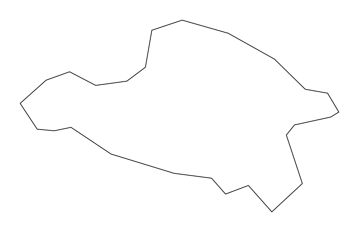 Mapa de contorno de Yabucoa, Puerto Rico.
