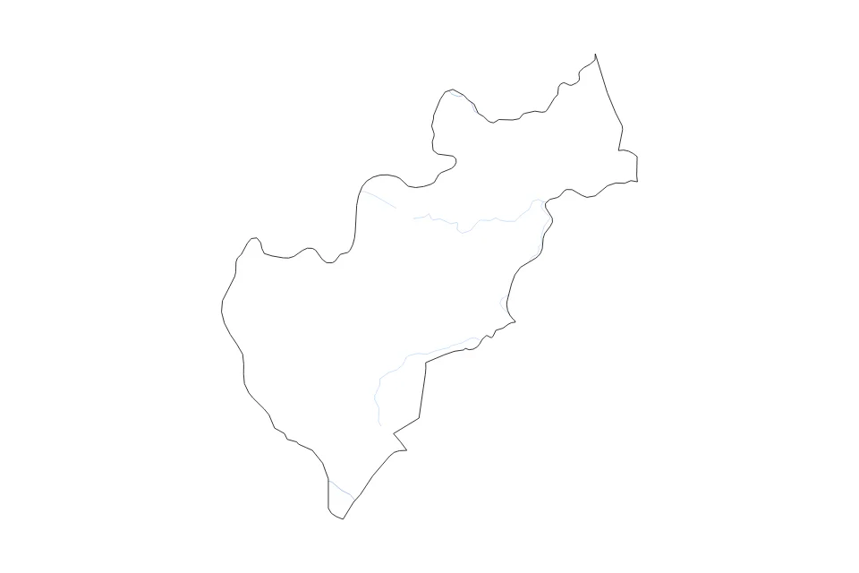 Aperçu de la carte de contour de Queretaro