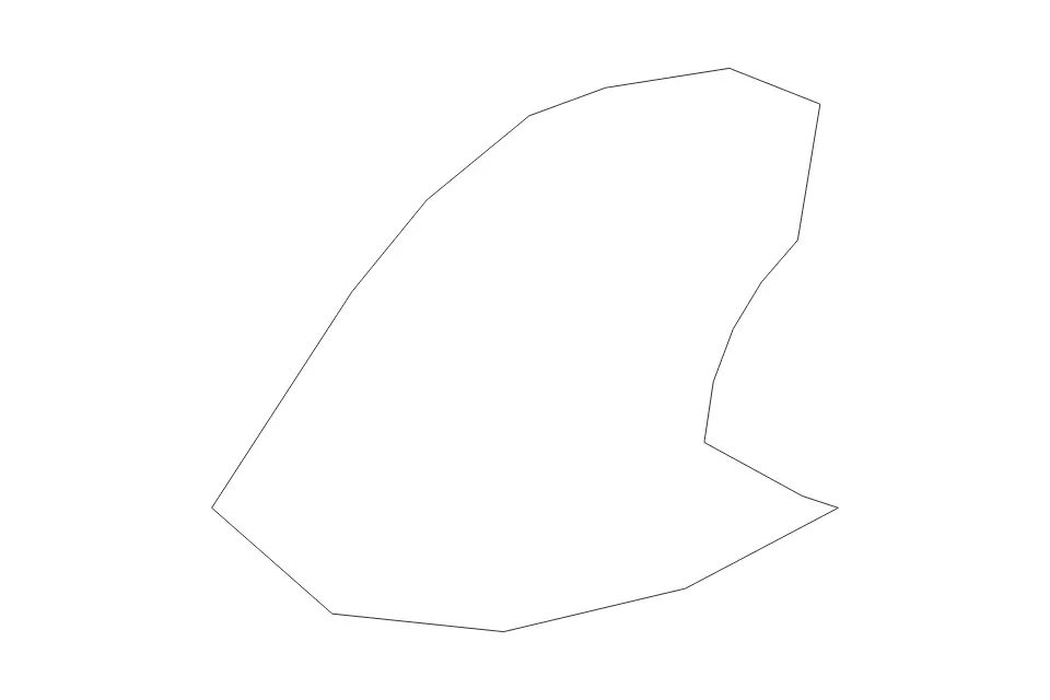Saint Pierre and Miquelon outline map preview