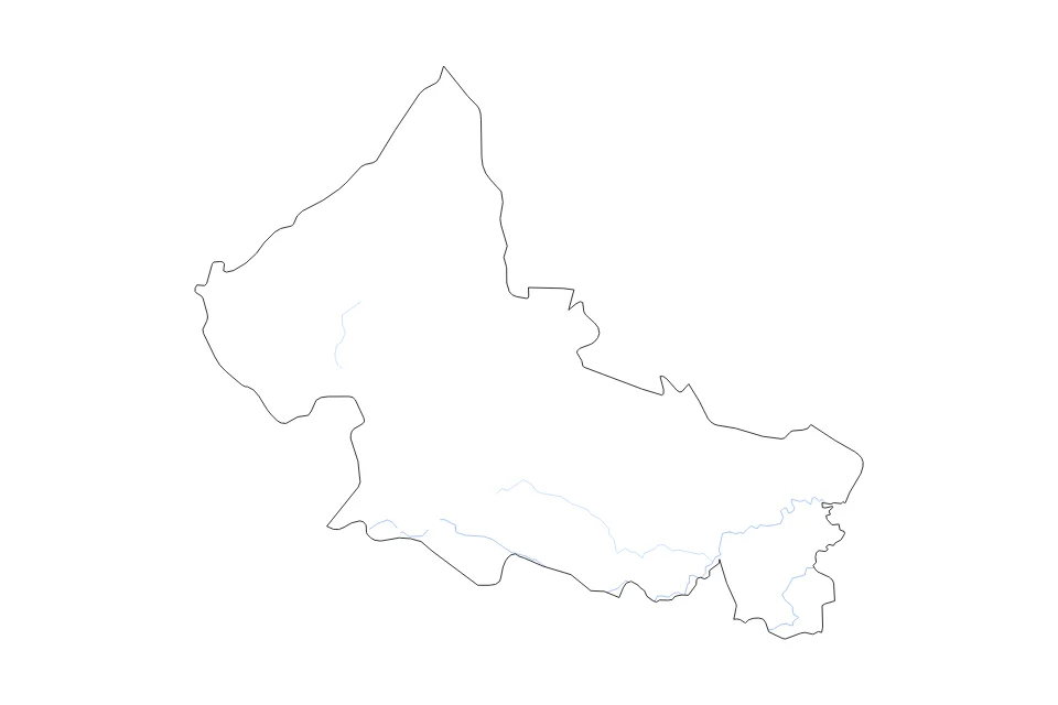 Aperçu de la carte de contour de San Luis Potosi