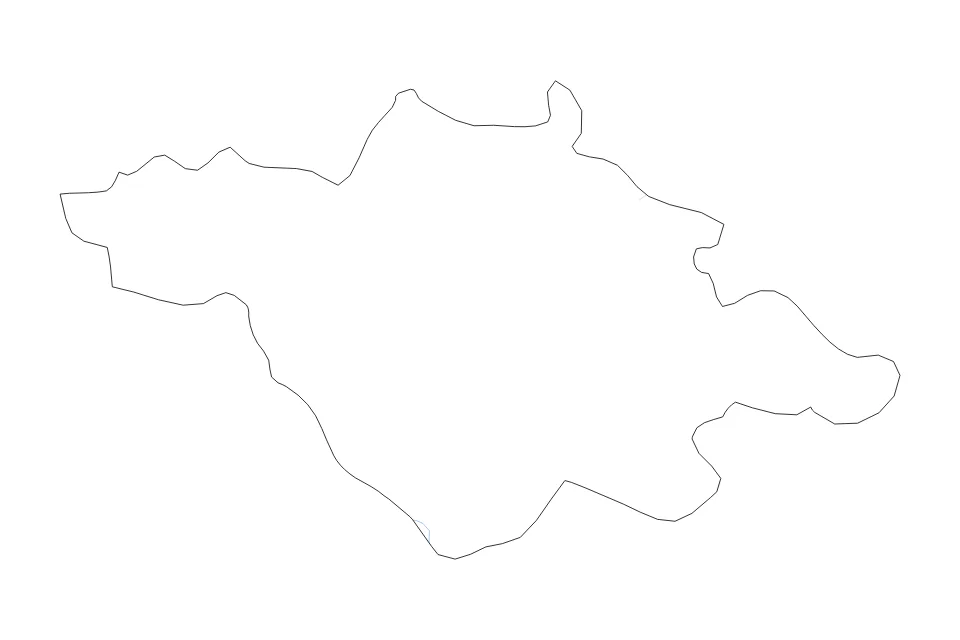 Aperçu de la carte de contour de Tlaxcala