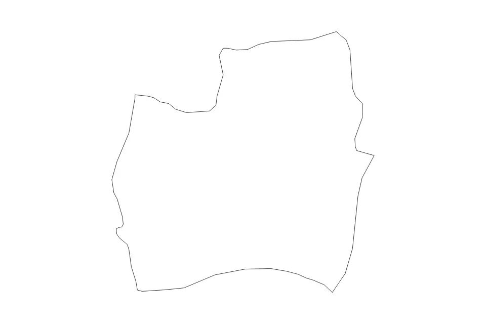 Carte de Couva-Tabaquite-Talparo, Trinidad And Tobago de type contour pour Amérique du Nord, montrant contour avec des limites nettes.