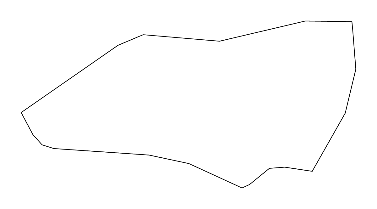 Mapa de contorno de Diego Martin Regional Corporation, Trinidad and Tobago.