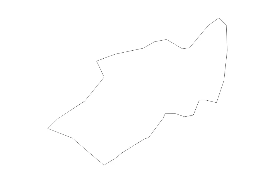 Mapa de Tobago (Region 50), Trinidad And Tobago de tipo contorno para América del Norte, con contorno con límites limpios.