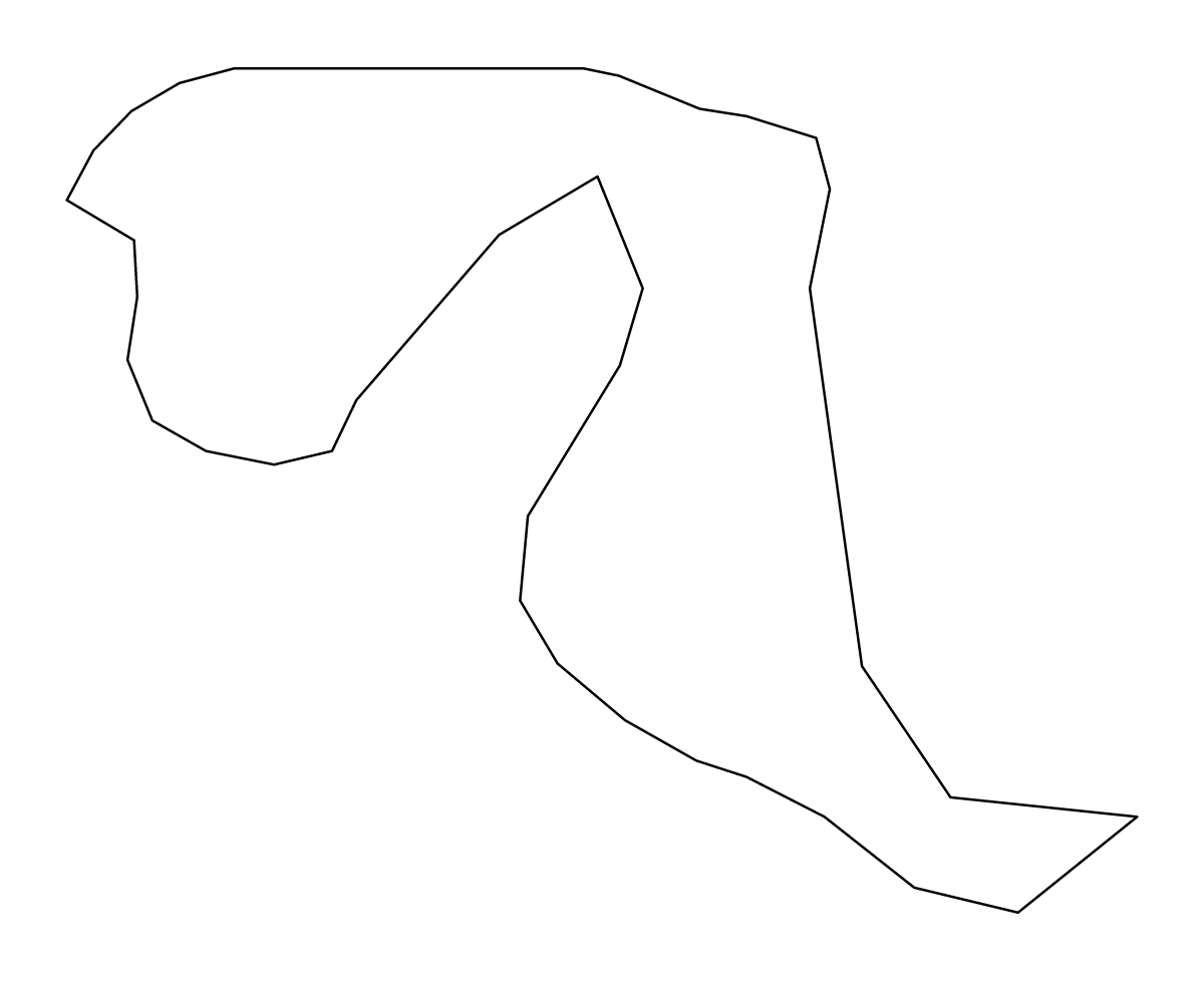 Mapa de contorno de North Caicos, Turks and Caicos Islands.
