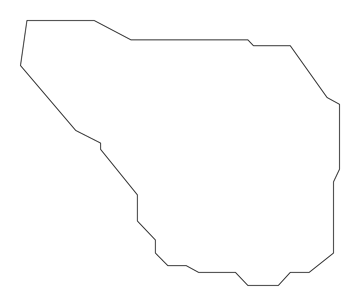 Carte de contour de Navassa Island, United States Minor Outlying Islands.