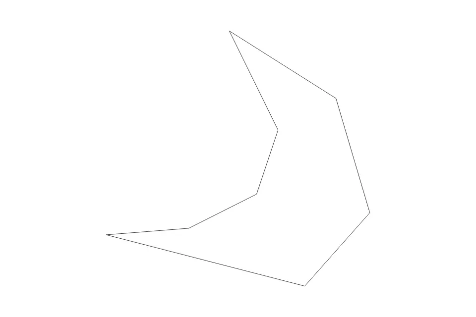 Outline map of Wake Island Administrative Area, United States Minor Outlying Islands with subdivision borders.