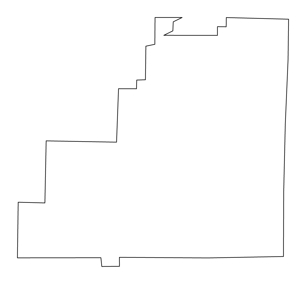 Mapa de contorno de Clay, Alabama.