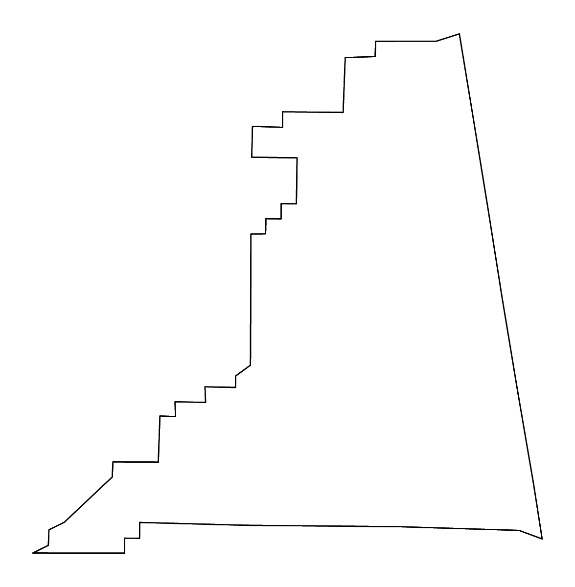 Mapa de contorno de Cleburne, Alabama con ríos.