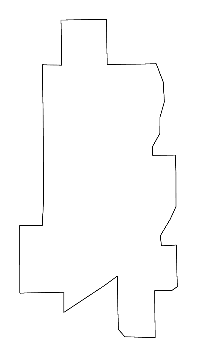 Mapa de contorno de Crenshaw, Alabama con ríos.