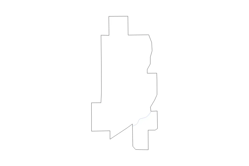 Mapa de Crenshaw, Alabama de tipo contorno y ríos para América del Norte, con contorno y ríos con límites limpios.