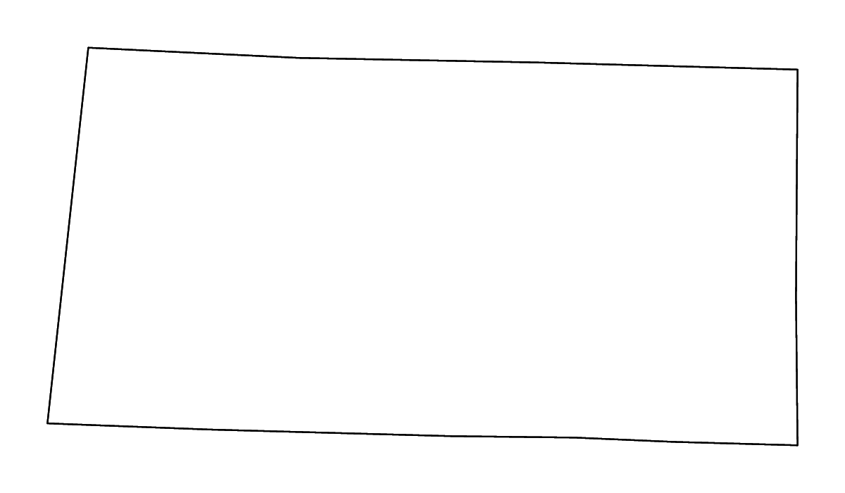 Carte de contour de Franklin, Alabama avec rivières.