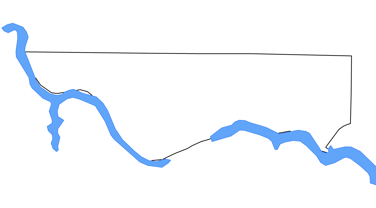 Mapa de contorno de Lauderdale, Alabama con lagos.