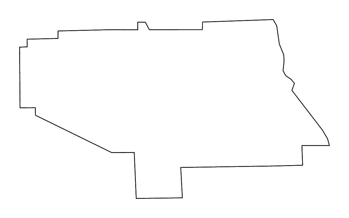 Carte de contour de Lee, Alabama avec rivières.