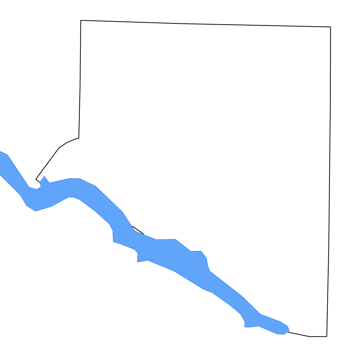 Mapa de contorno de Limestone, Alabama con lagos y ríos.