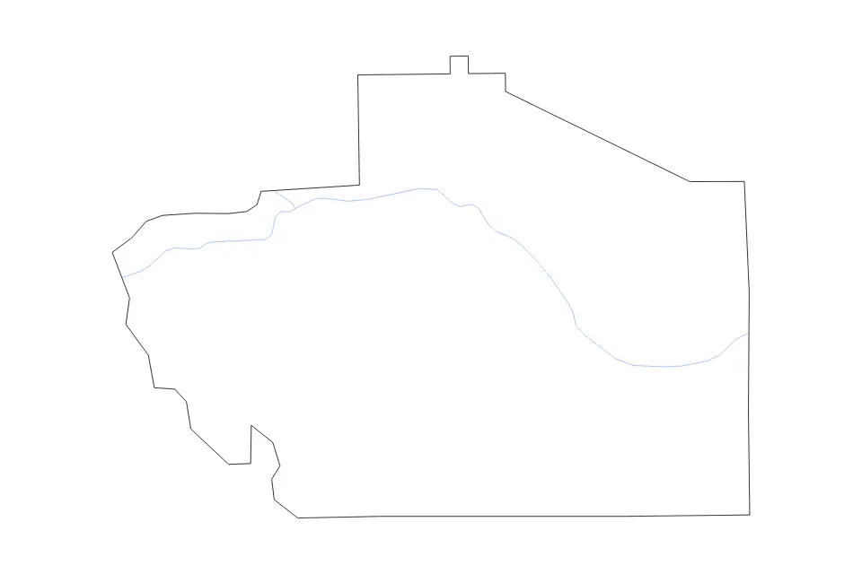 Carte de Macon, Alabama de type contour et rivières pour Amérique du Nord, montrant contour et rivières avec des limites nettes.