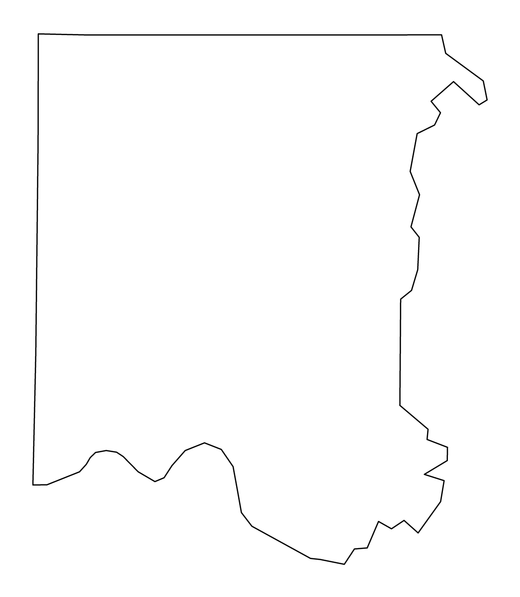 Carte de contour de Madison, Alabama.