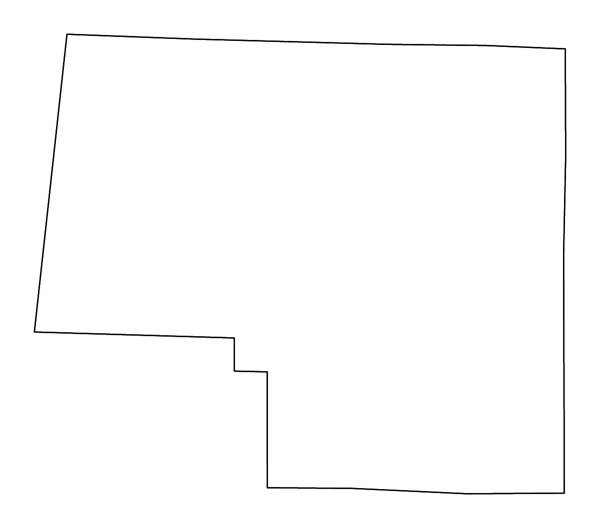 Carte de contour de Marion, Alabama avec rivières.