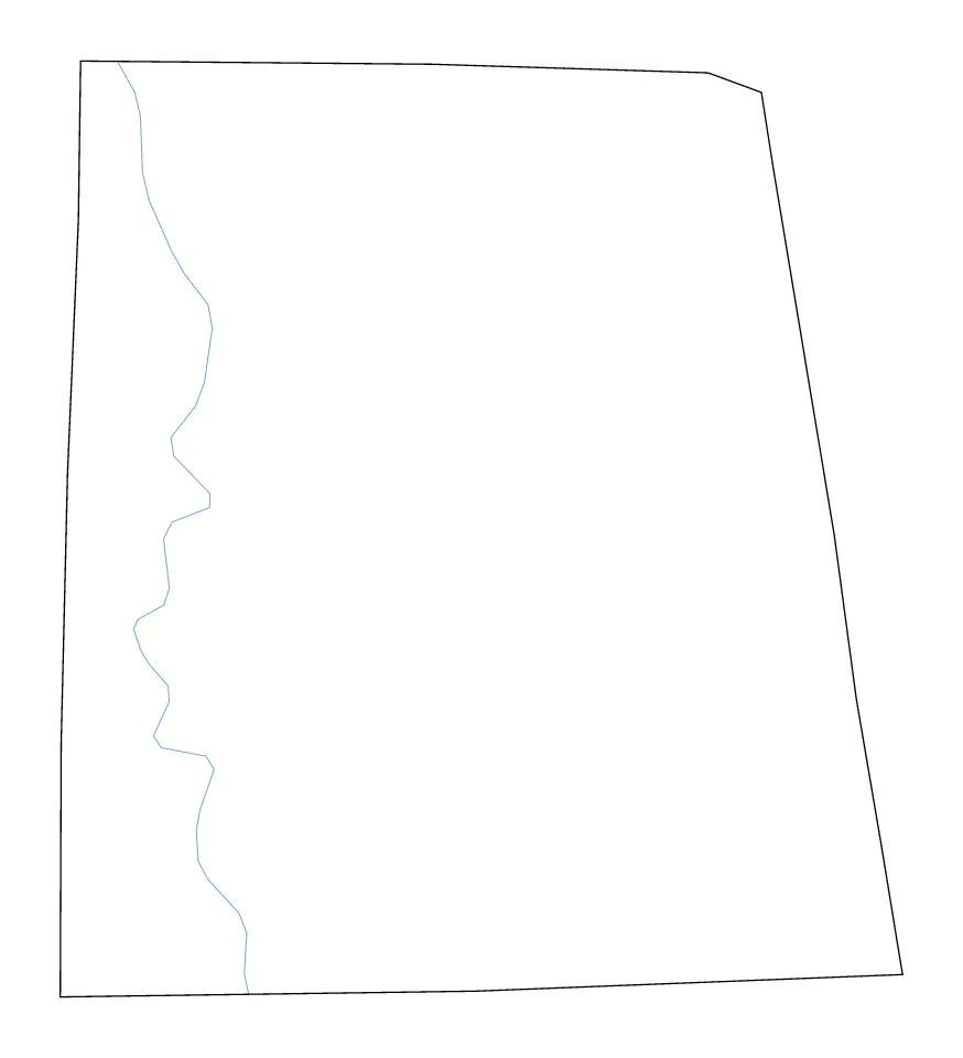 Randolph outline map preview