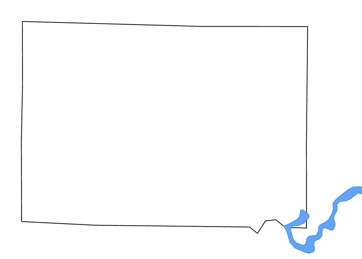 Mapa de contorno de Winston, Alabama con lagos.