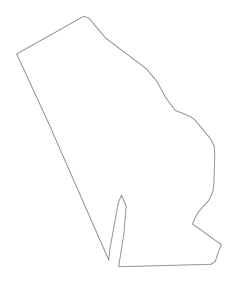 Skagway outline map preview