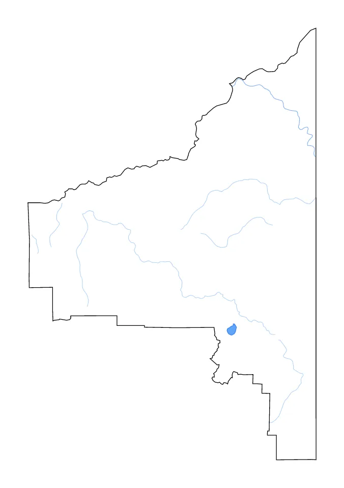 Southeast Fairbanks outline map preview