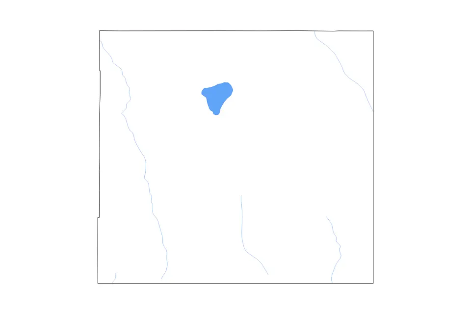 Mapa de Cochise, Arizona de tipo contorno, lagos y ríos para América del Norte, con contorno, lagos y ríos con elementos de agua como Wilcox Playa.