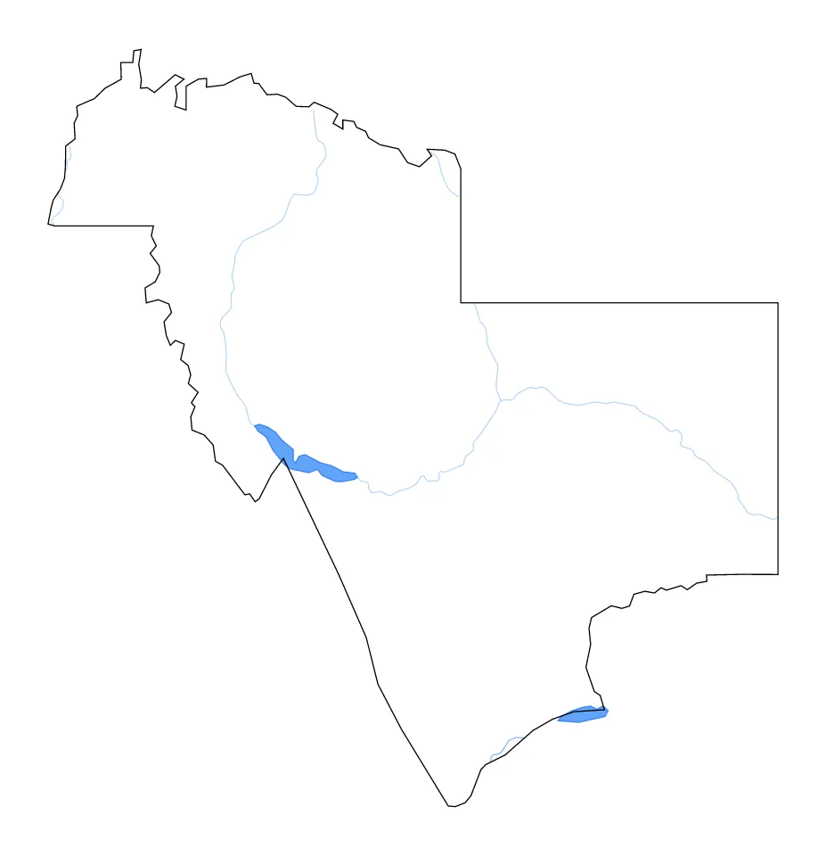 Gila outline map preview