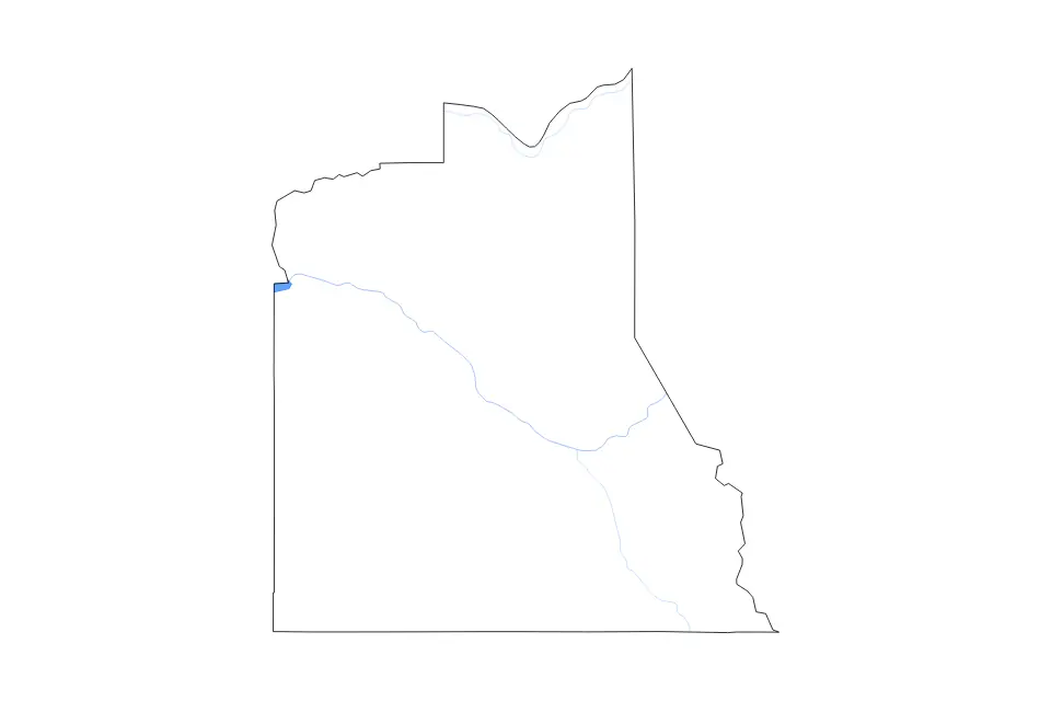 Mapa de Graham, Arizona de tipo contorno, lagos y ríos para América del Norte, con contorno, lagos y ríos con elementos de agua como San Carlos Reservoir.