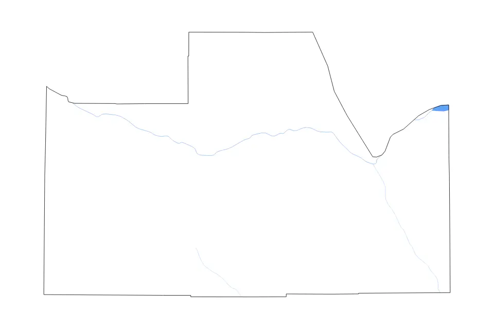 Carte de Pinal, Arizona de type contour, lacs et rivières pour Amérique du Nord, montrant contour, lacs et rivières avec des éléments hydrographiques comme San Carlos Reservoir.