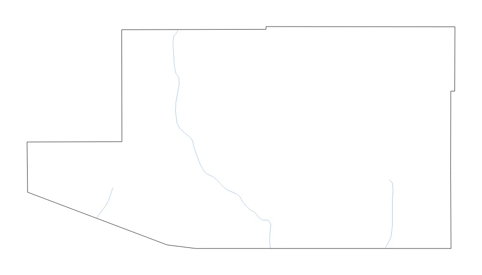 Santa Cruz outline map preview