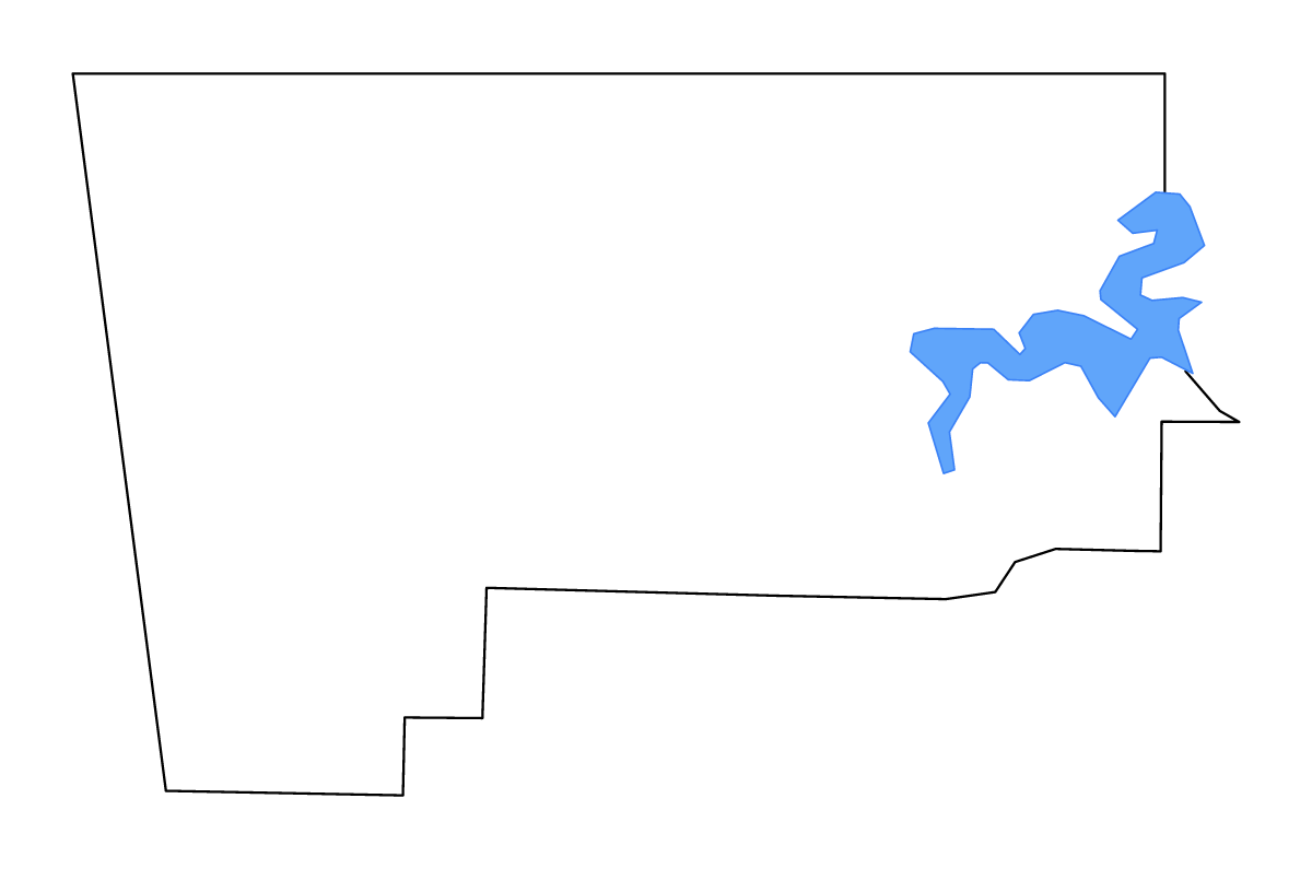 Mapa de contorno de Benton, Arkansas con lagos y ríos.