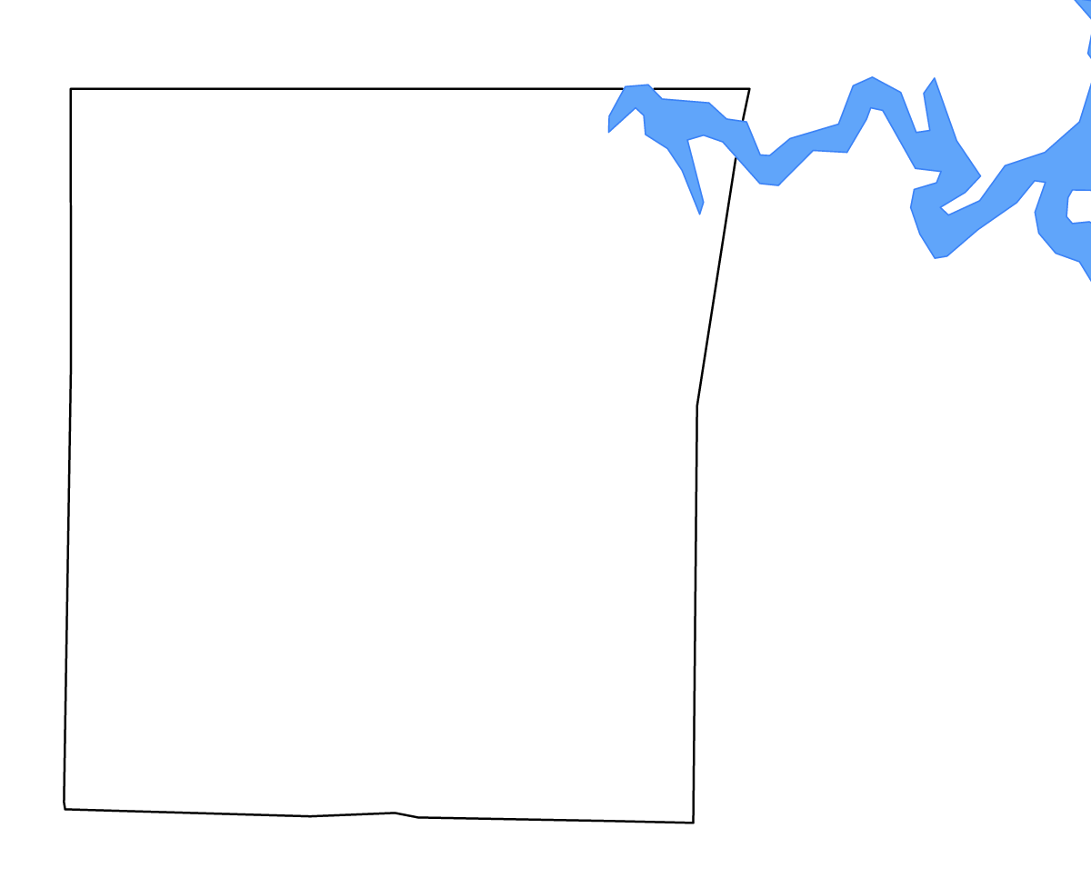 Mapa de contorno de Boone, Arkansas con lagos y ríos.